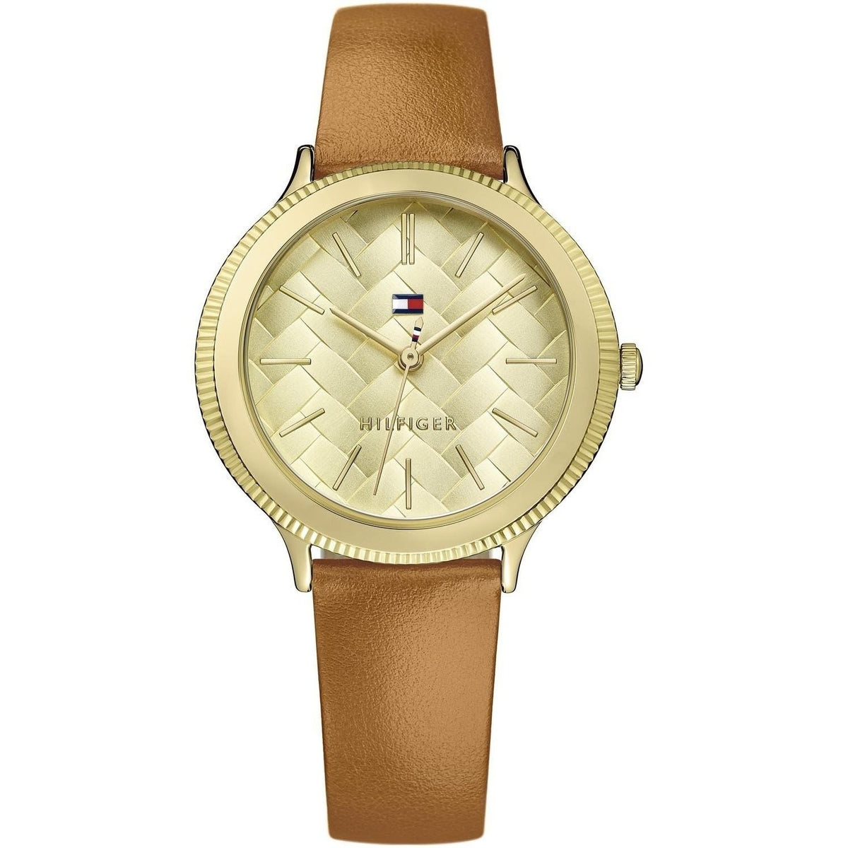 Tommy Hilfiger Women&#39;s 1781859 Candice Brown Leather Watch