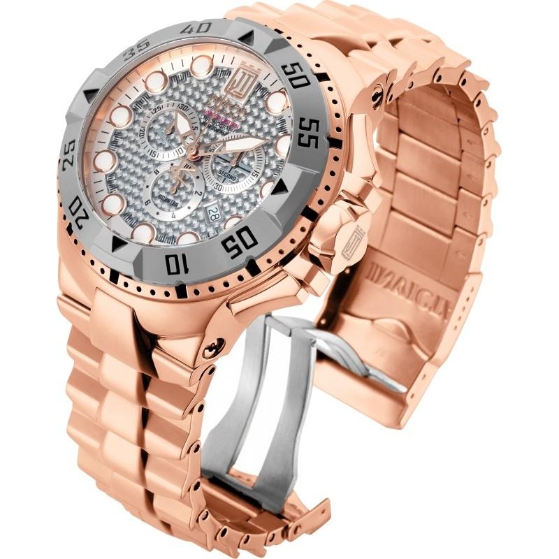Invicta Men&#39;s 17847 Jason Taylor Rose-Tone Stainless Steel Watch
