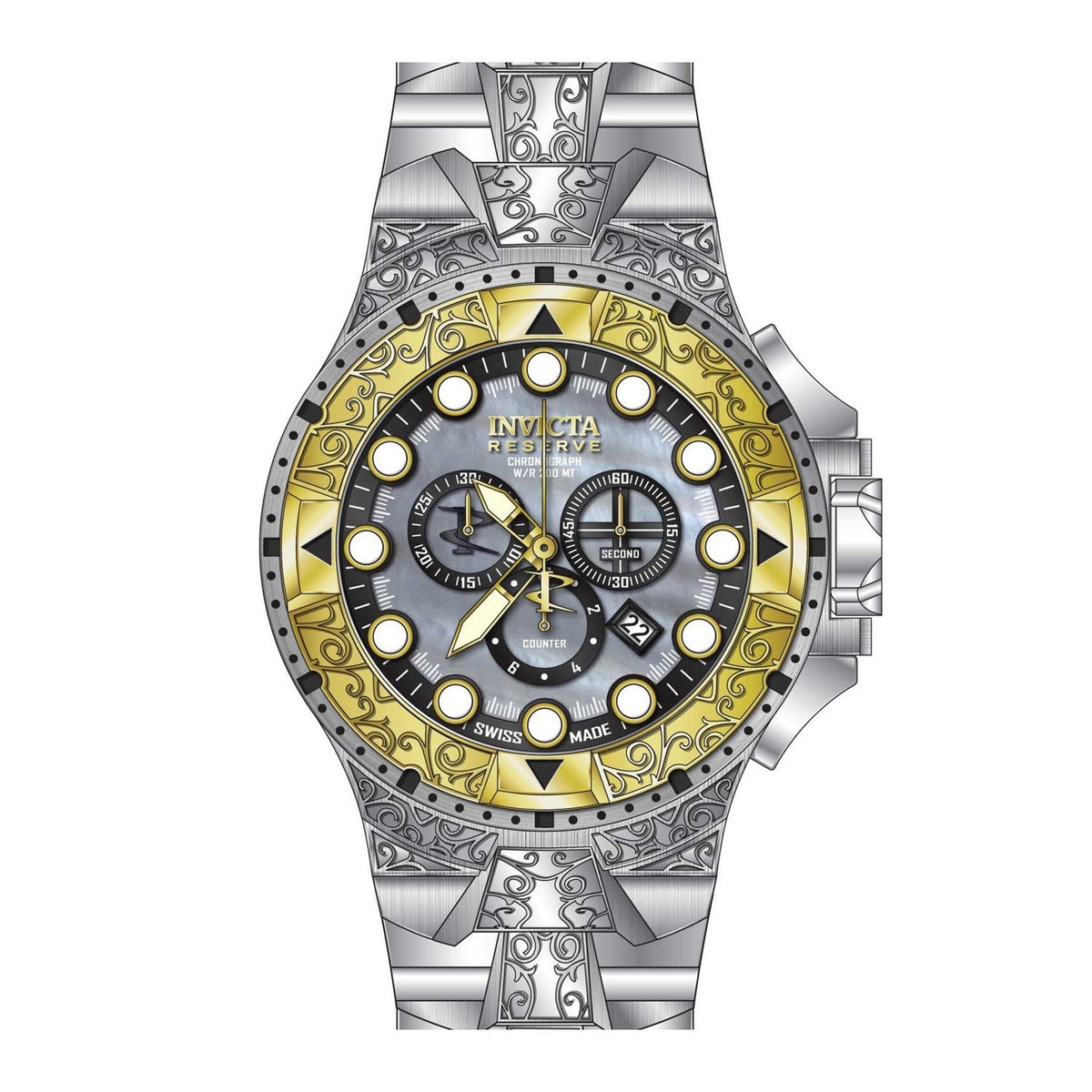 Invicta Men's 17860 Excursion Stainless Steel Stainless Steel Watch