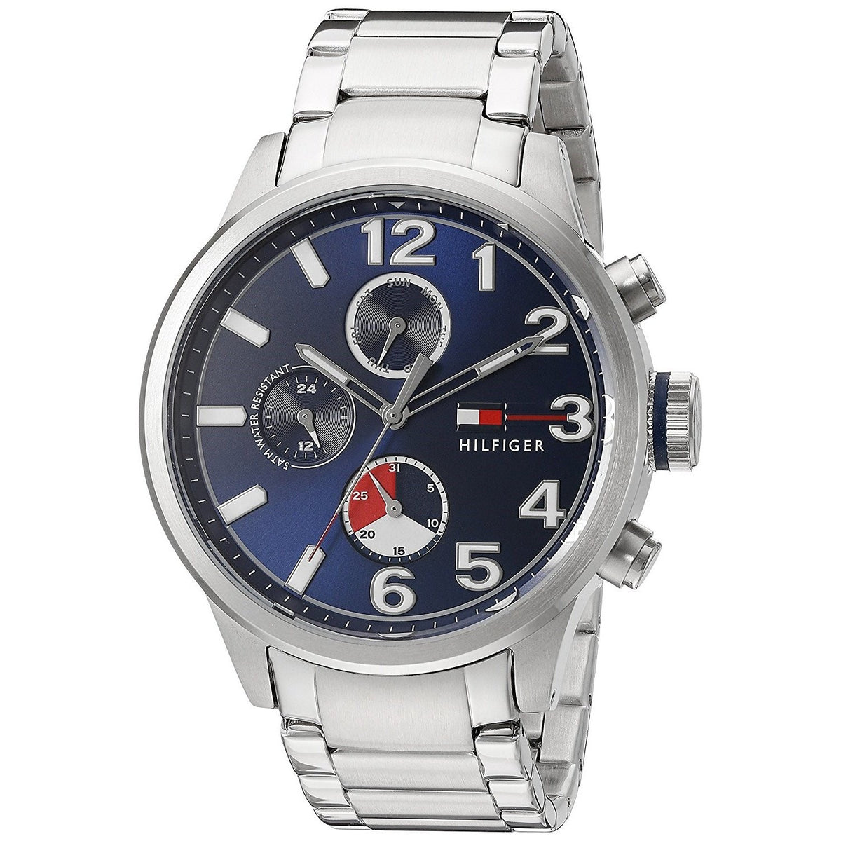 Tommy Hilfiger Men&#39;s 1791242 Classic Multi-Function Stainless Steel Watch