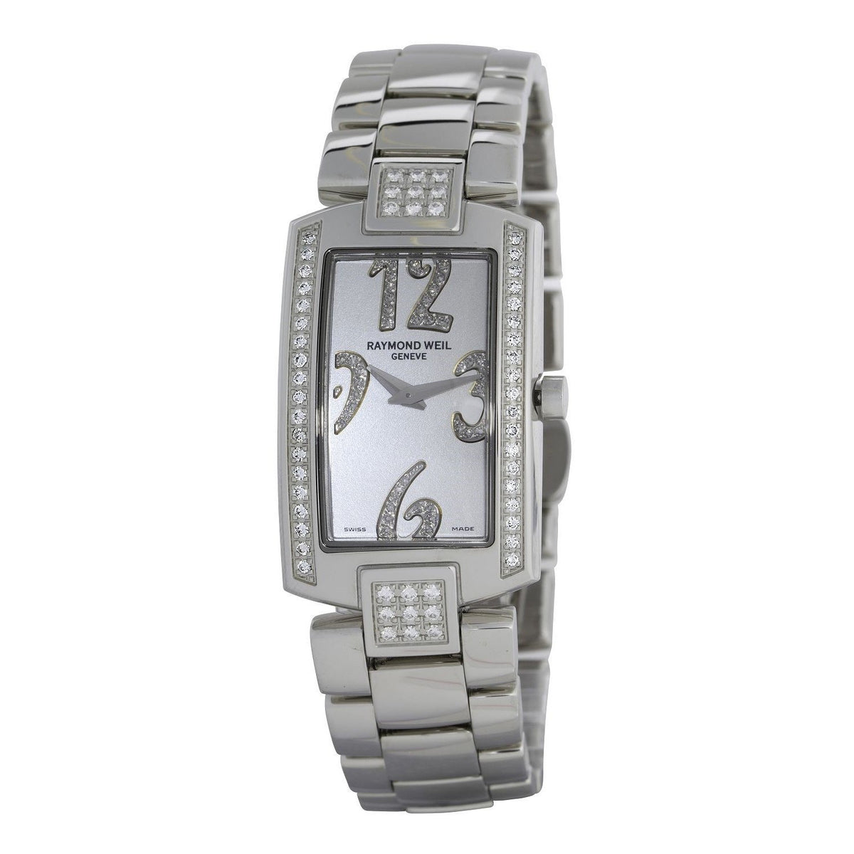 Raymond Weil Women&#39;s 1800-ST2-05383 Shine Diamond Stainless Steel Watch