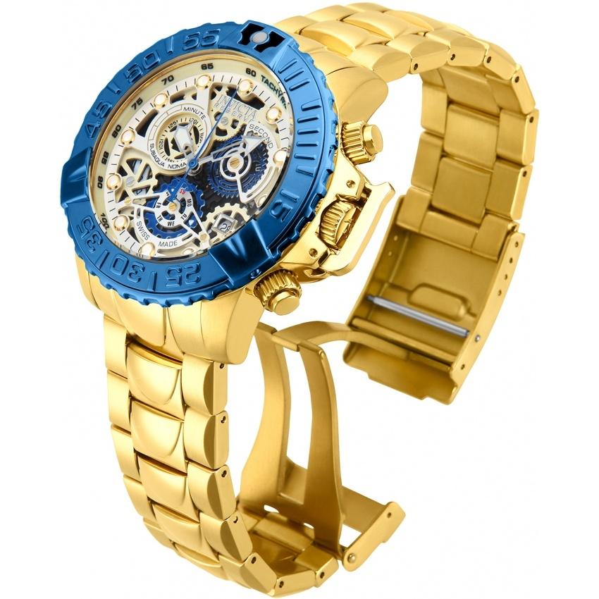 Invicta Men's 18237 Subaqua Multi-Function Gold-Tone Stainless Steel Watch