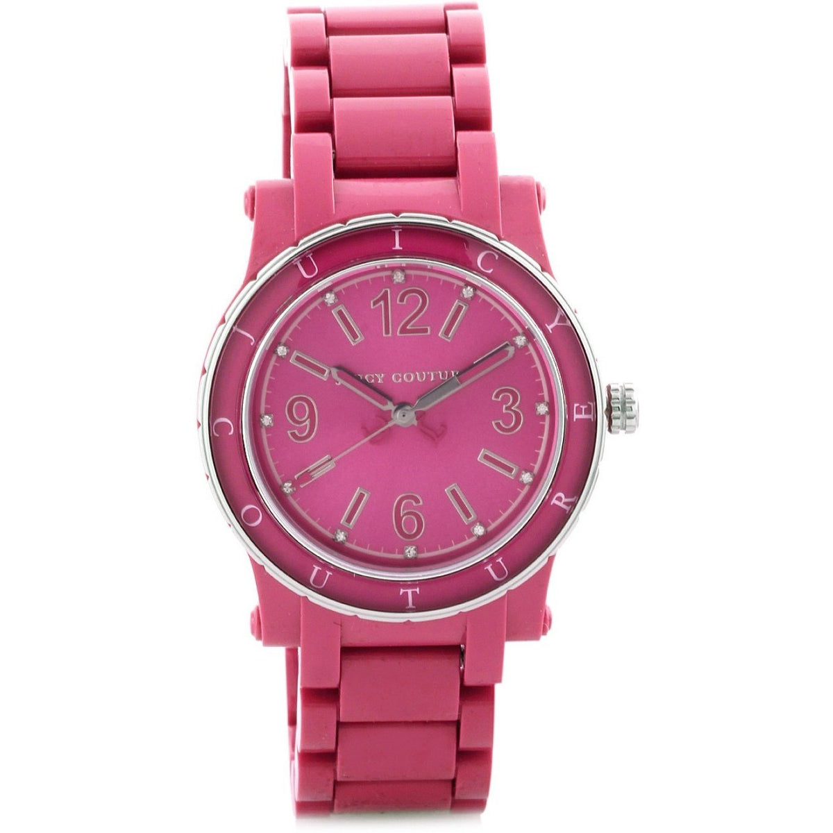 Juicy Couture Women's 1900804 Pink Plastic Watch