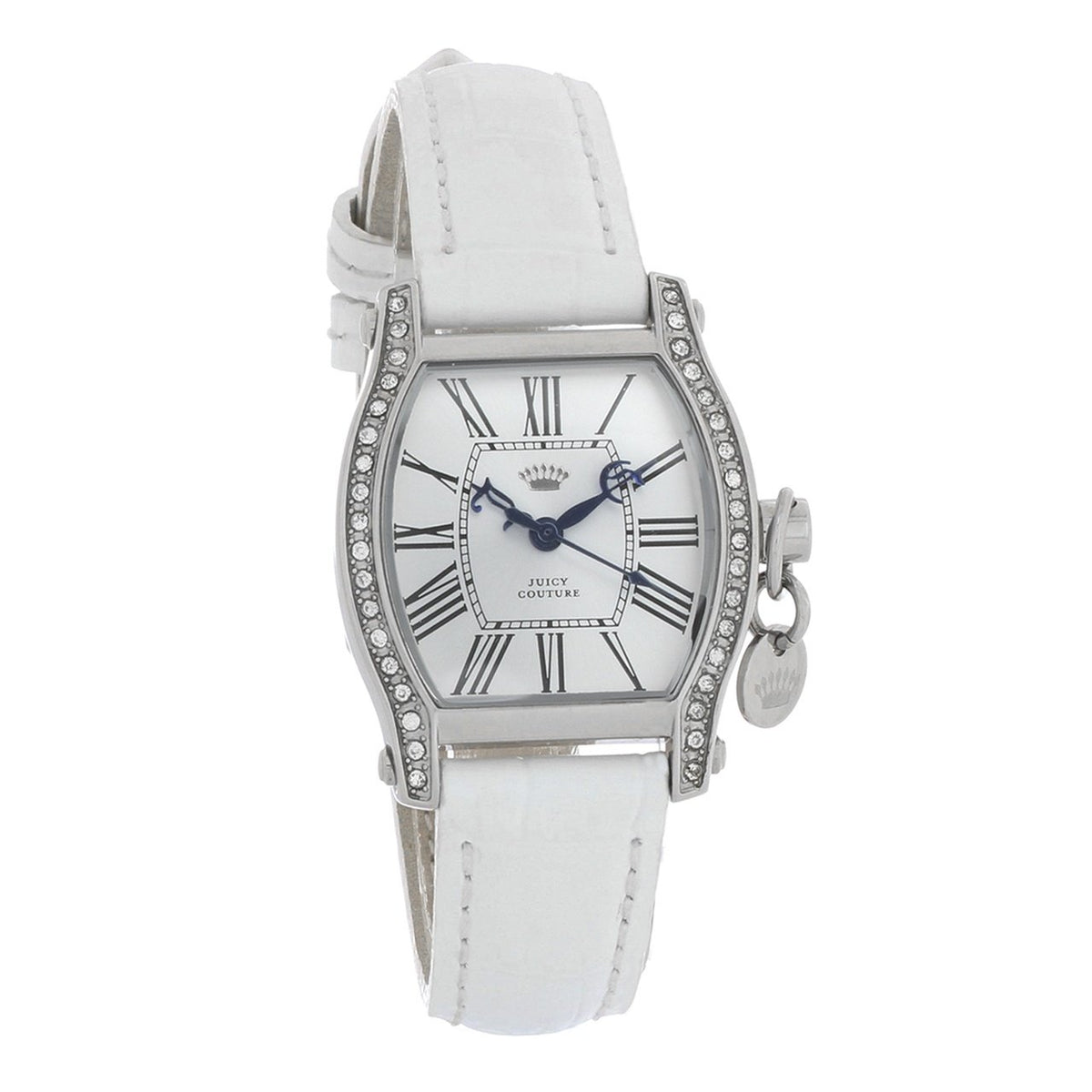 Juicy Couture Women&#39;s 1901091 Dalton White Leather Watch