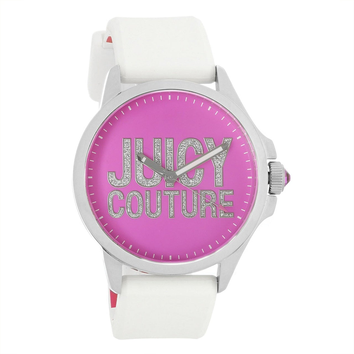Juicy Couture Women's 1901094 Jetsetter White Silicone Watch