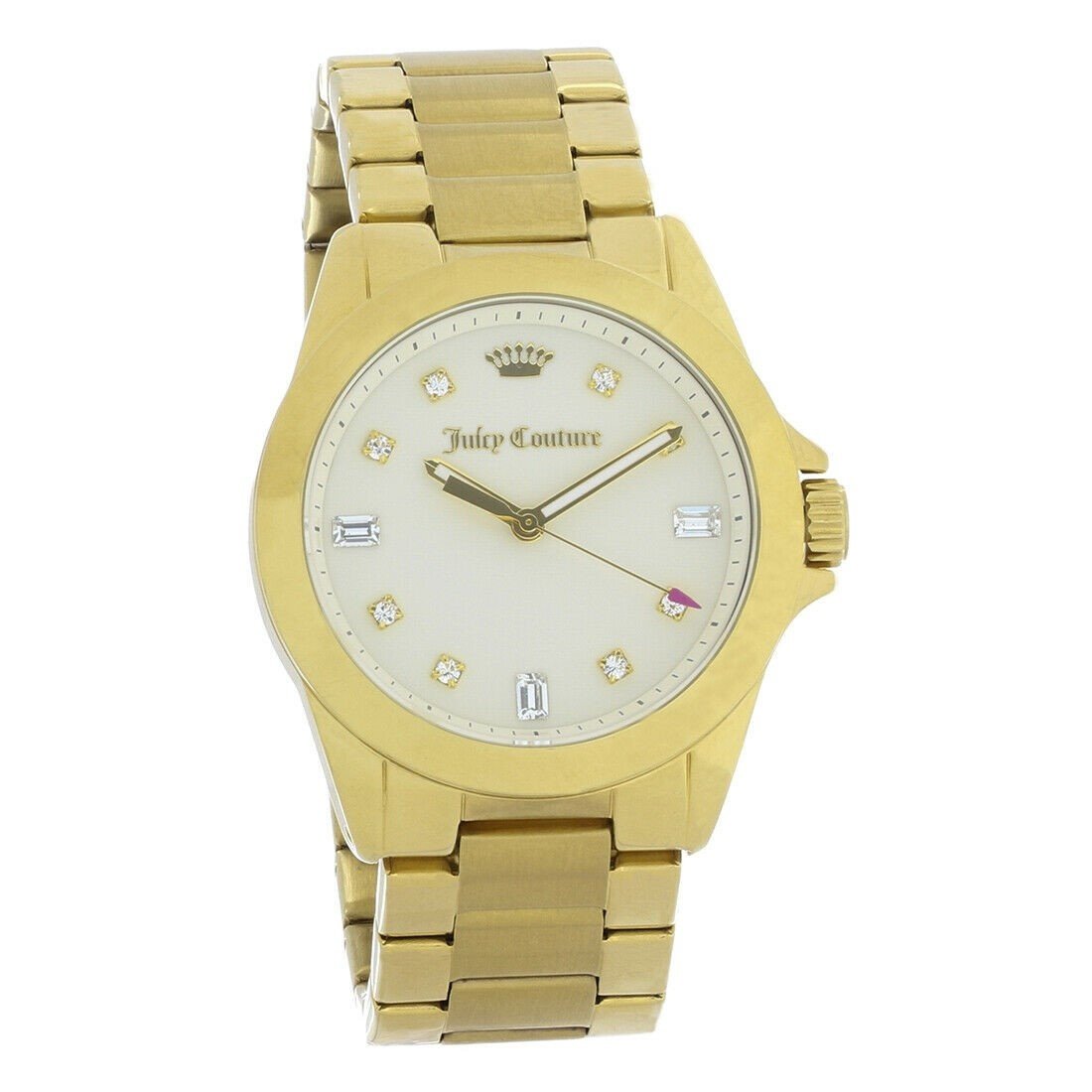 Juicy Couture Women's 1901281 Malibu Gold-Tone Stainless Steel Watch