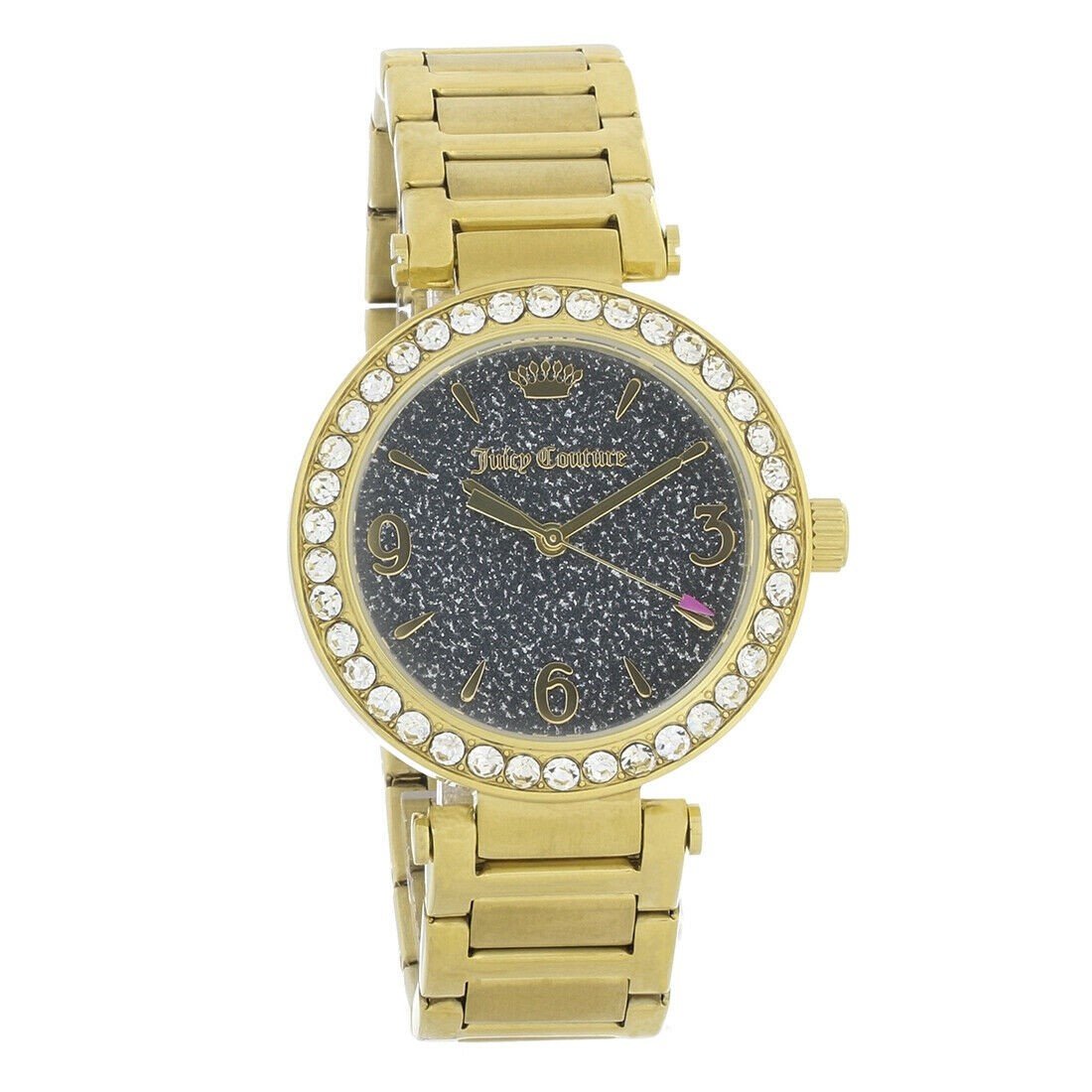 Juicy Couture Women's 1901319 Victoria Gold-Tone Stainless Steel Watch