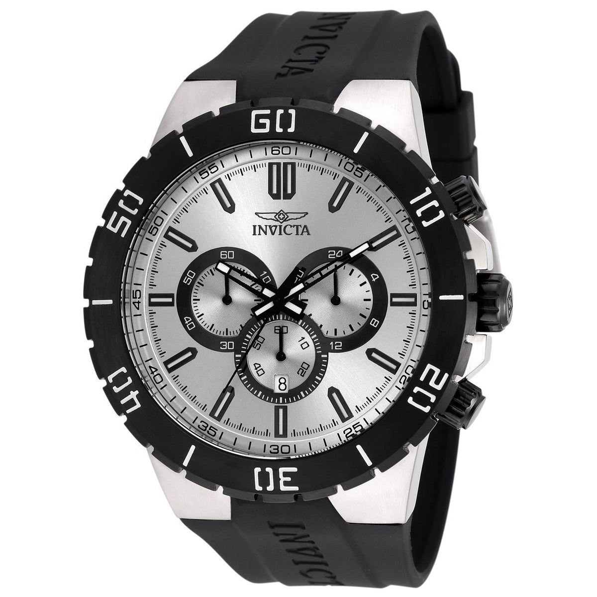Invicta Men's 19196 Pro Diver Black Polyurethane Watch