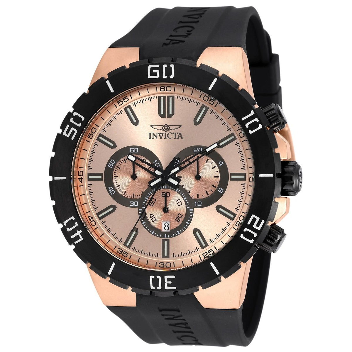 Invicta Men's 19198 Pro Diver Black Polyurethane Watch