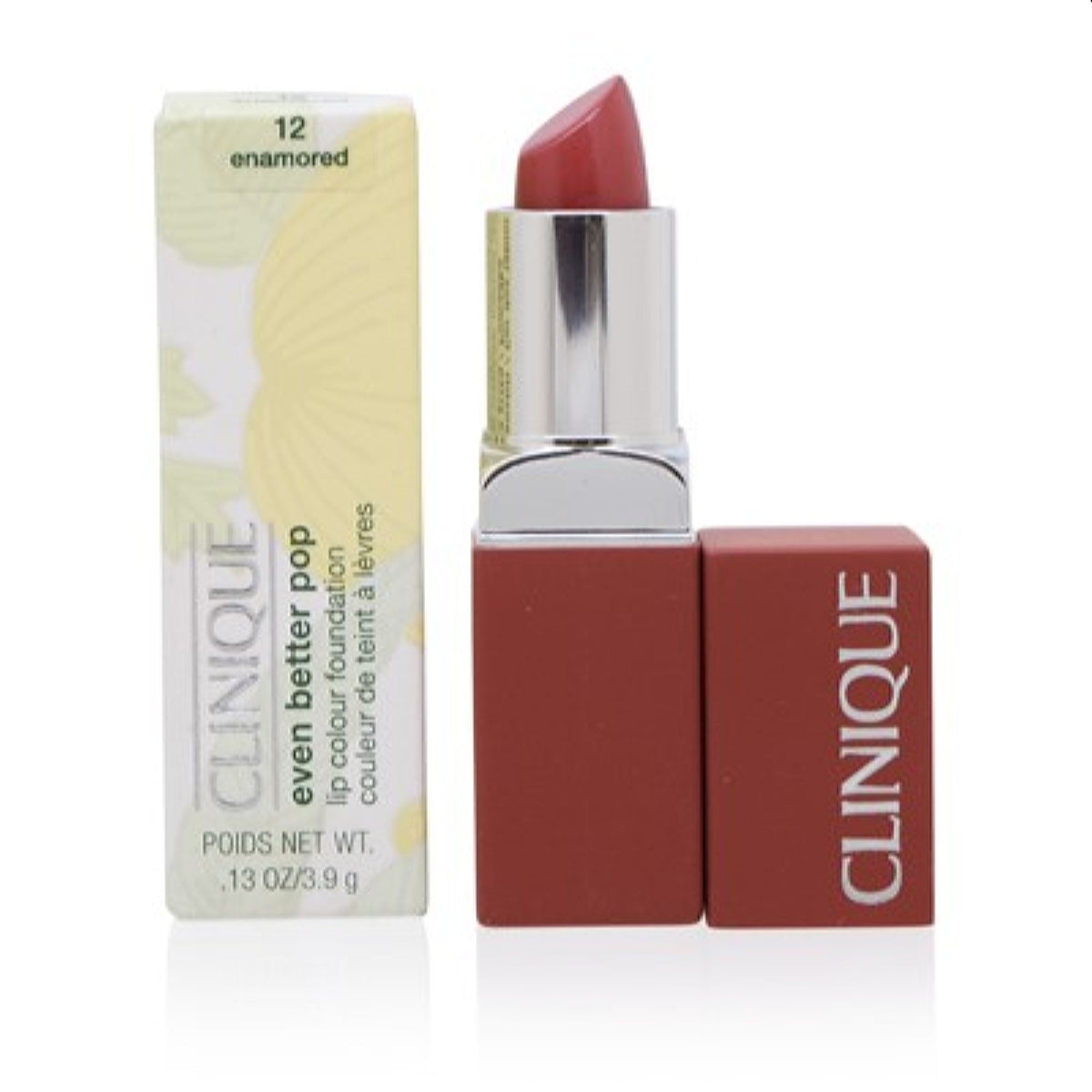 Clinique Even Better Pop Lipstick 12 Enamored 0.13 Oz (3.9 Ml) KL3P12