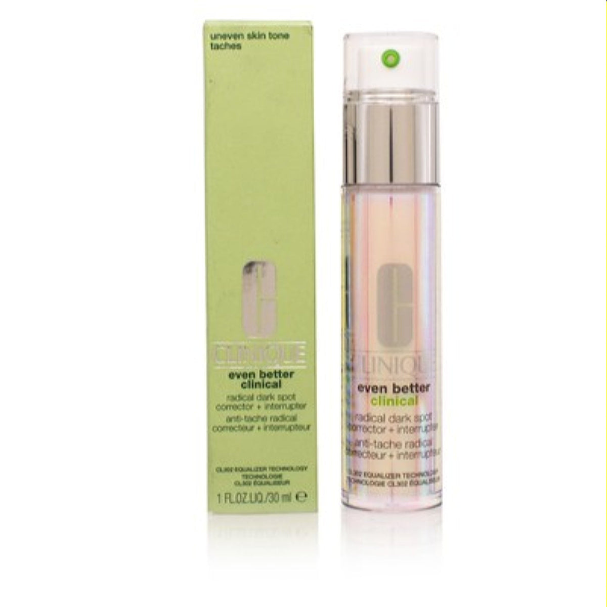 Clinique Even Better Clinical Radical Dark Spot Corrector + Interrupter 1.0 Oz KNOX