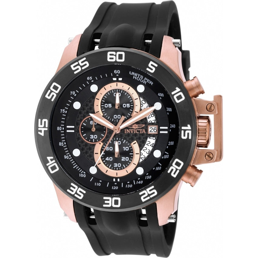 Invicta Men's 19254 I-Force Multi-Function Black Polyurethane Watch