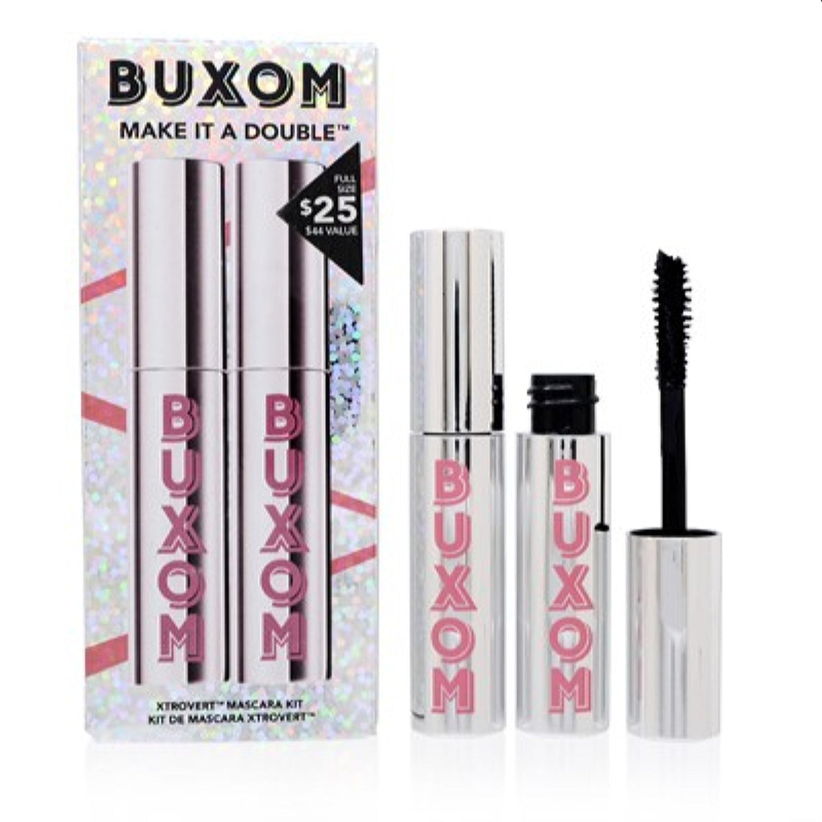 Buxom Make It A Double Xtrovert Mascara Kit  