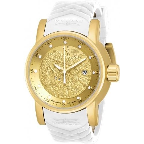 Invicta Men's 19546 S1 Rally Automatic White Polyurethane Watch