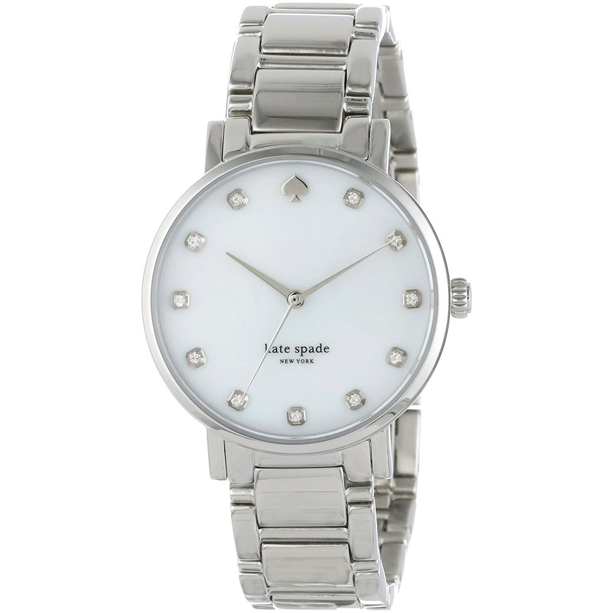 Kate Spade Women's 1YRU0006 Gramercy Crystal Stainless Steel Watch