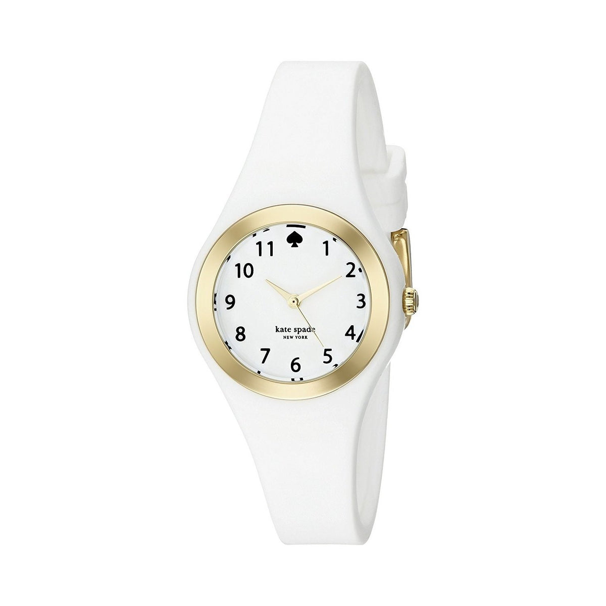 Kate Spade Women's 1YRU0793 Rumsey White Silicone Watch