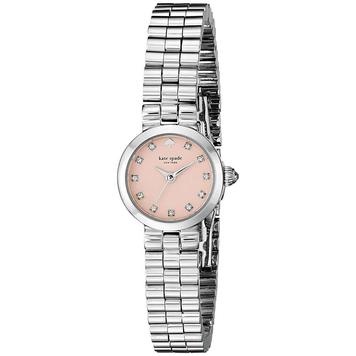 Kate Spade Women's 1YRU0920 Tiny Gramercy Crystal Stainless Steel Watch
