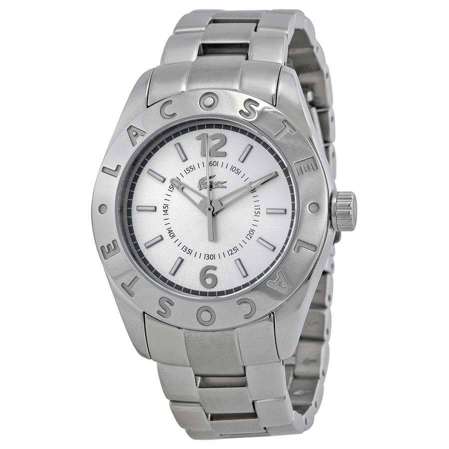 Lacoste Women&#39;s 2000712 Biarritz Stainless Steel Watch