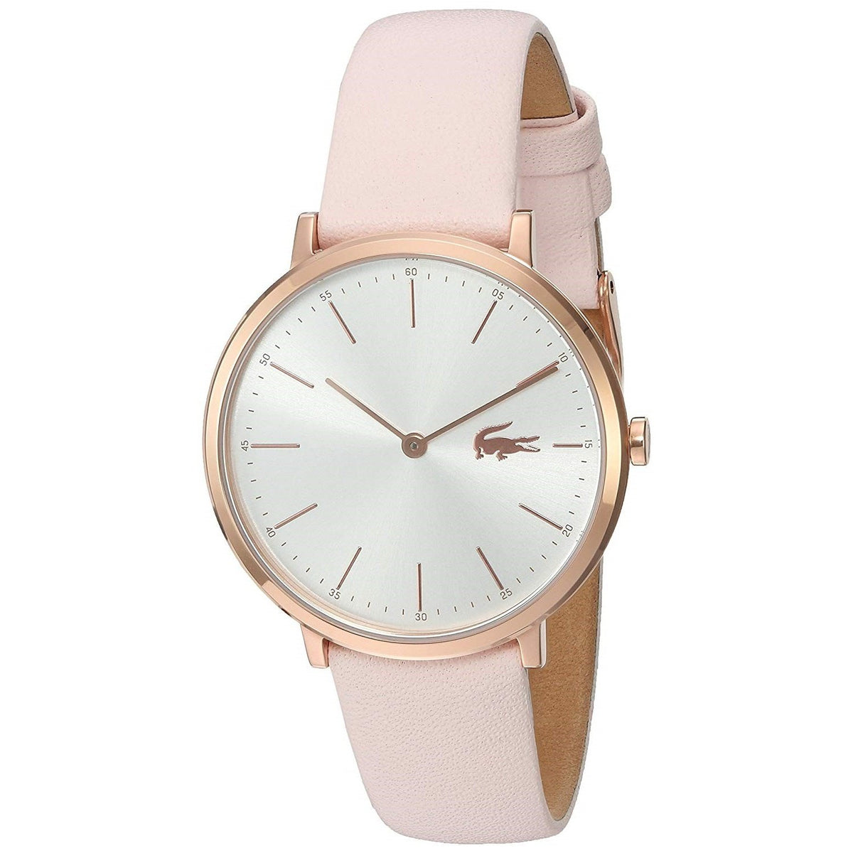 Lacoste Women&#39;s 2000948 Moon Pink Leather Watch