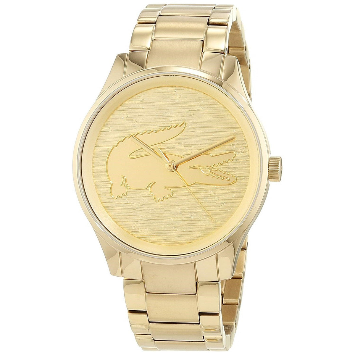 Lacoste Unisex 2001016 Victoria Gold-Tone Stainless Steel Watch