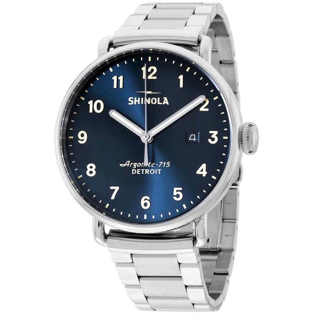 Shinola Men&#39;s 20018331 The Canfield Stainless Steel Watch