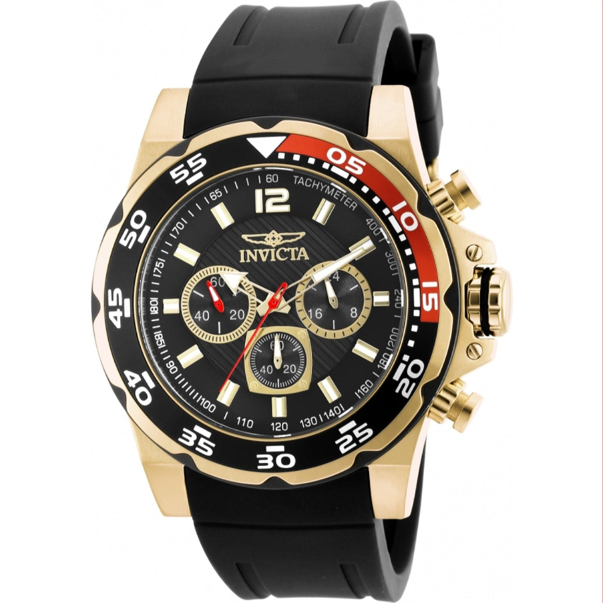 Invicta Men's 20027 Pro Diver Black Polyurethane Watch