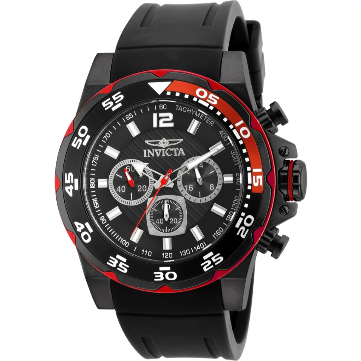Invicta Men's 20030 Pro Diver Black Polyurethane Watch