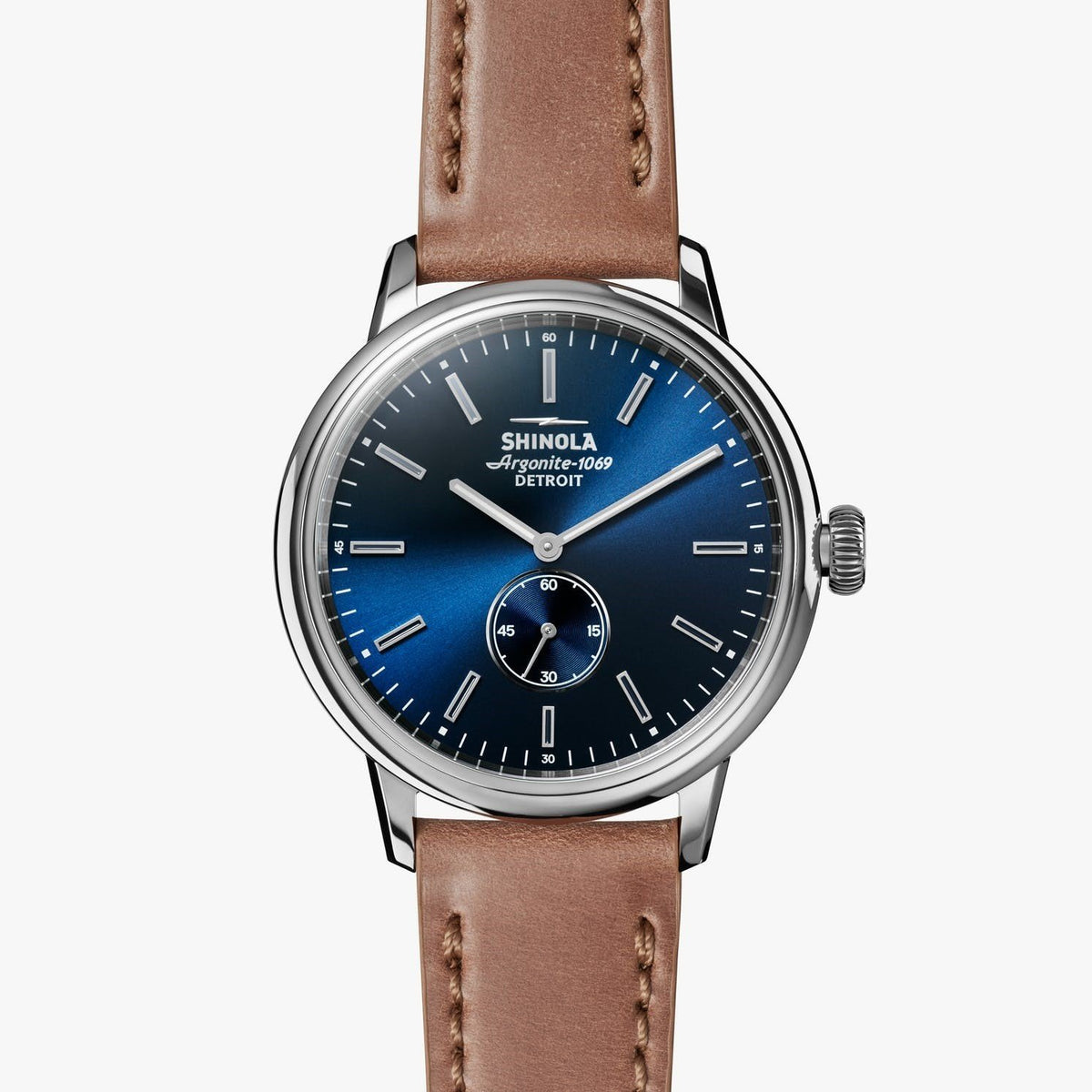 Shinola Men's 20058979 The Bedrock Beige Leather Watch