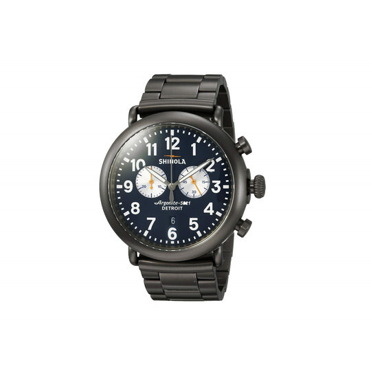 Shinola Men's 20062178 The Runwell Chronograph Grey Stainless Steel Watch