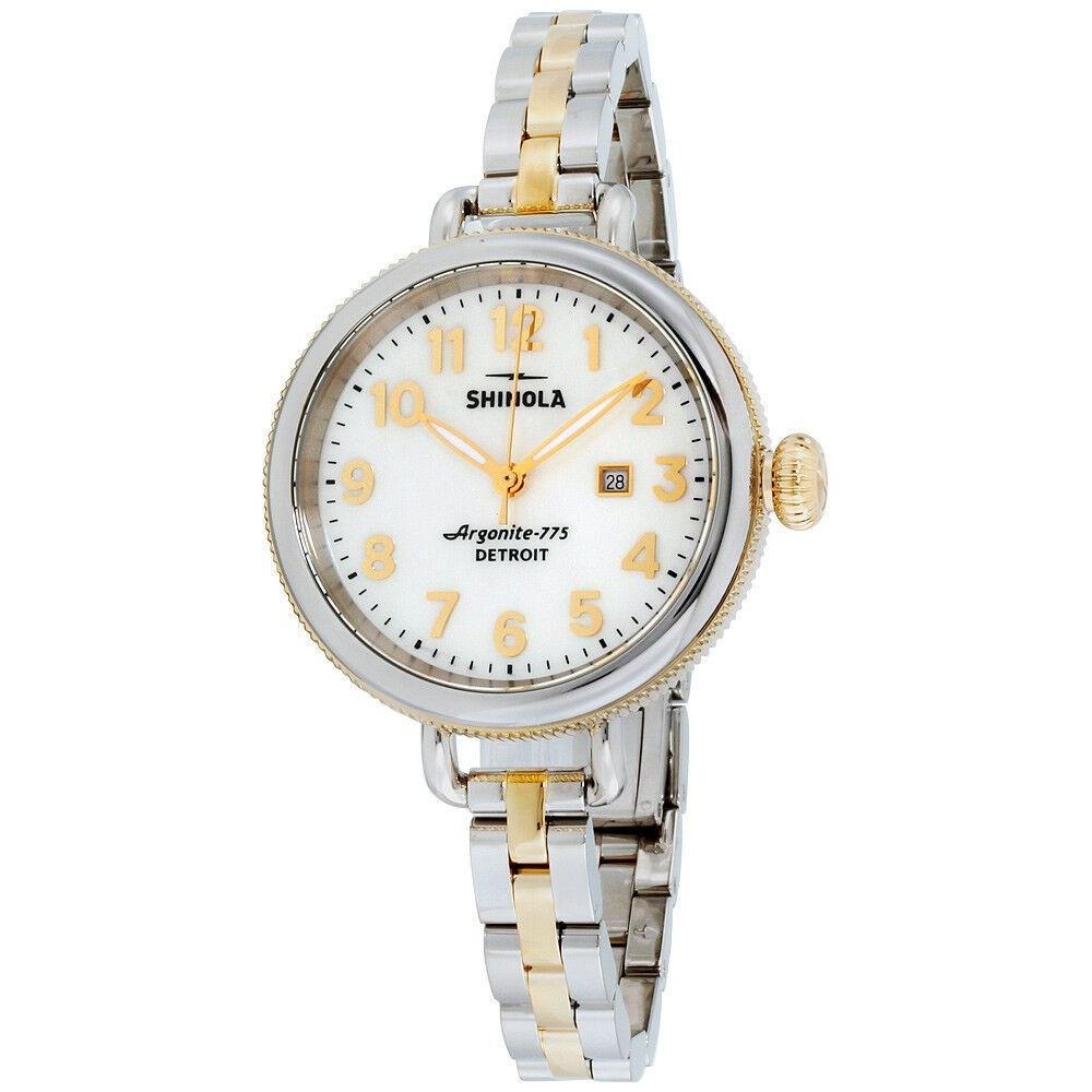 Shinola Women's 20077932 The Birdy Two-Tone Stainless Steel Watch