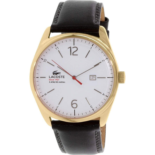 Lacoste Men's 2010681 Austin Black Leather Watch