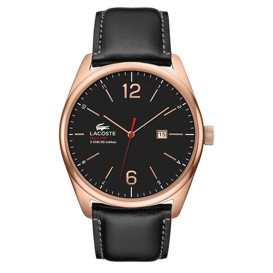 Lacoste Men's 2010747 Austin Black Leather Watch