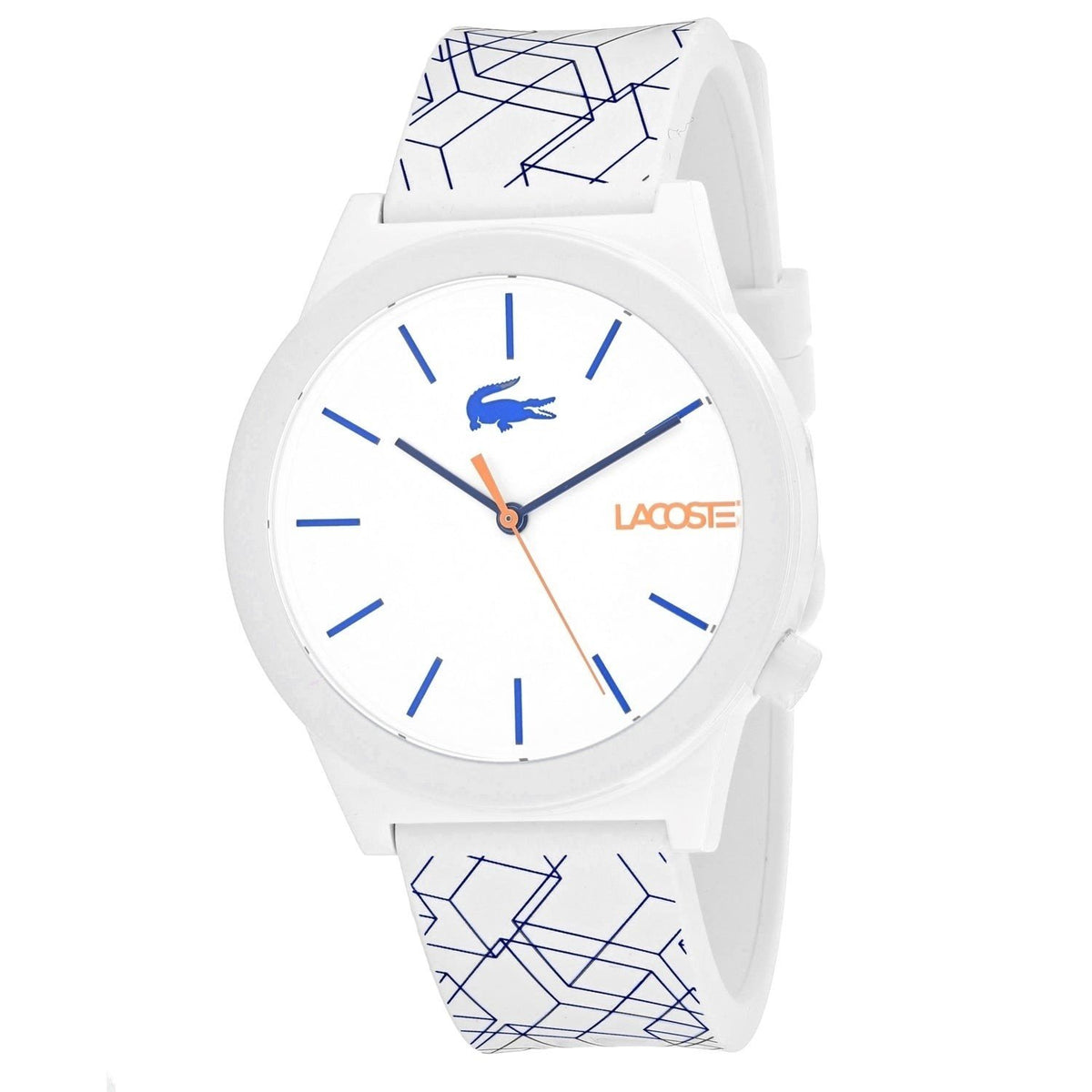 Lacoste Men&#39;s 2010956 Motion Two-Tone Silicone Watch