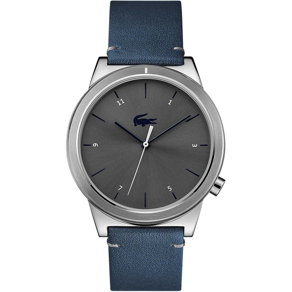 Lacoste Men&#39;s 2010989 Motion Blue Leather Watch