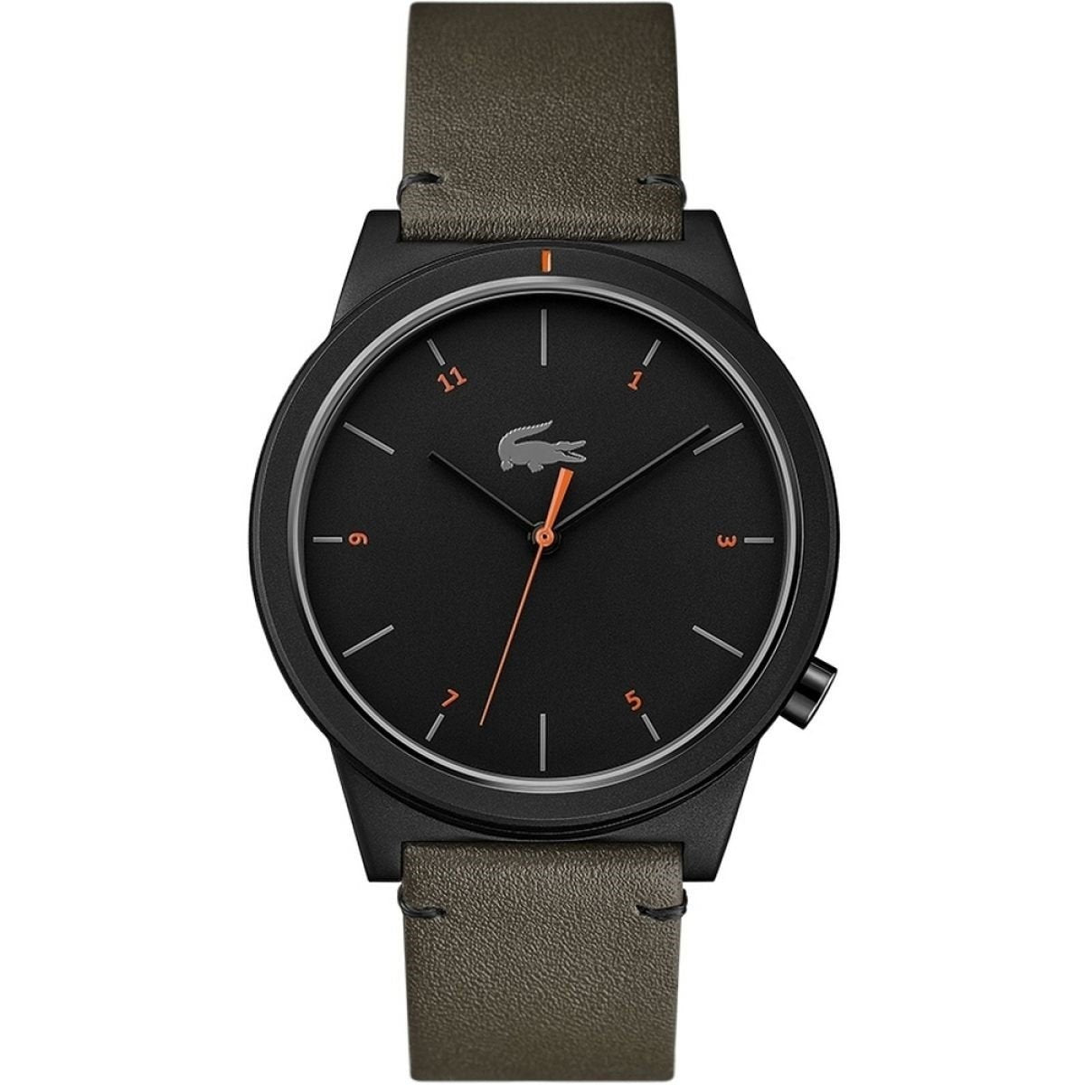 Lacoste Men's 2010991 Motion Green Leather Watch