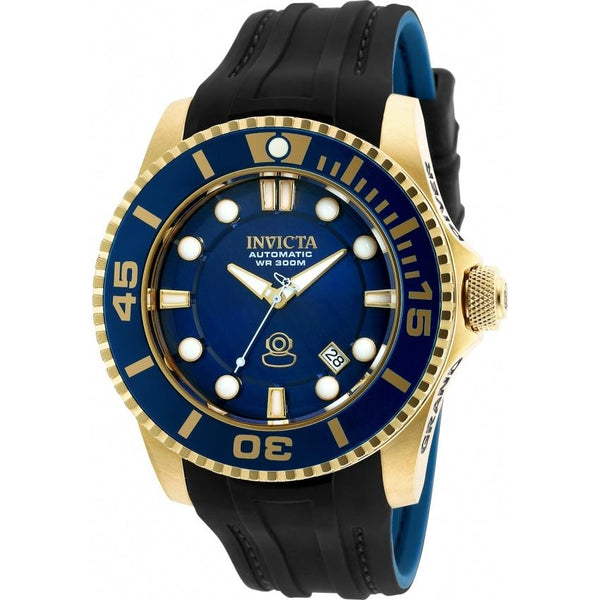 Invicta Men's 20203 Pro Diver Automatic Black Polyurethane Watch - Bezali