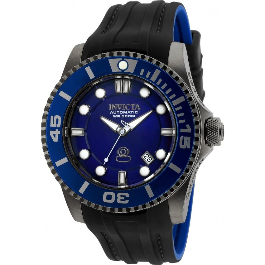 Invicta Men's 20204 Pro Diver Automatic Black Polyurethane Watch