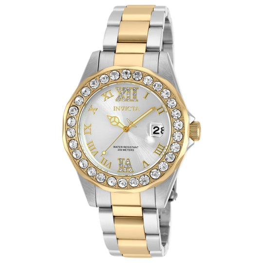 Invicta Women's 20215 Pro Diver Gold-Tone and Silver Stainless Steel Watch
