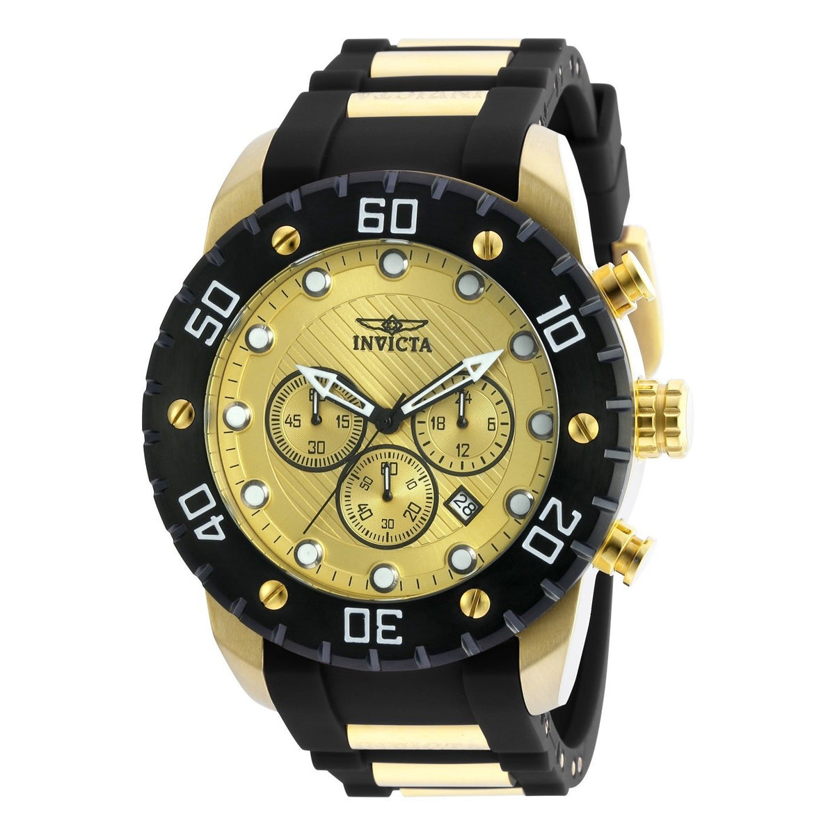 Invicta Men&#39;s 20279 Scuba Black Polyurethane Watch