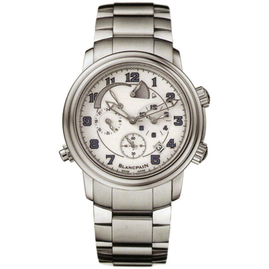 Blancpain Men's 2041-1127M-71 Leman Chronograph Stainless Steel Watch