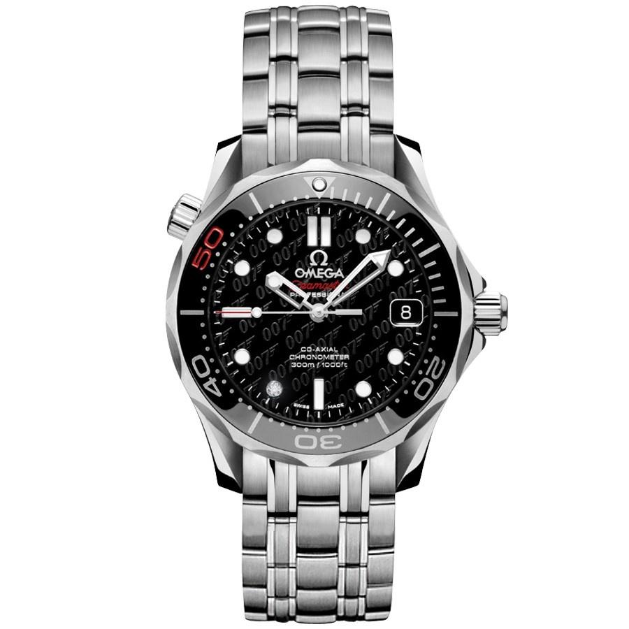 Omega Men&#39;s 212.30.36.20.51.001 Seamaster James Bond 007 Automatic Stainless Steel Watch