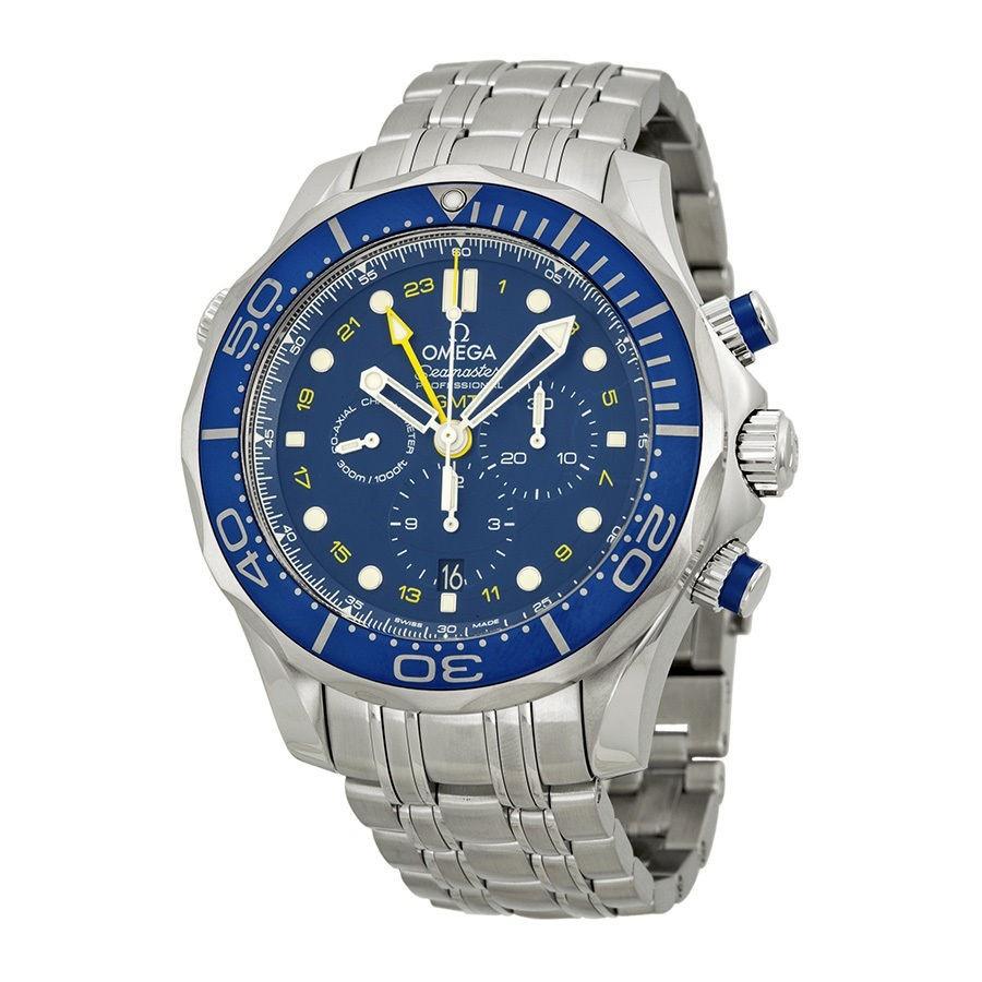Omega Men&#39;s 212.30.44.52.03.001 Seamaster Chronograph Automatic Stainless Steel Watch