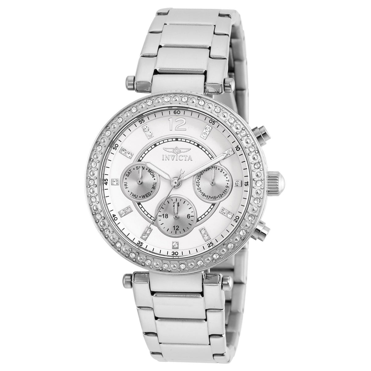 Invicta Women's 21386 Angel Chronograph  Stainless Steel Watch