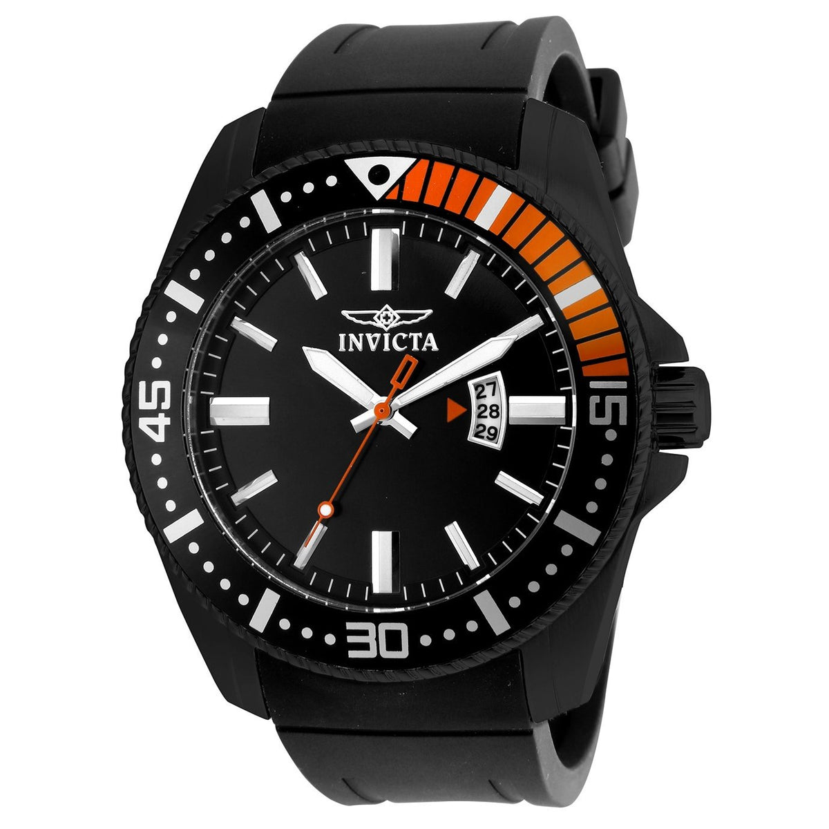 Invicta Men's 21449 Pro Diver Black Polyurethane Watch