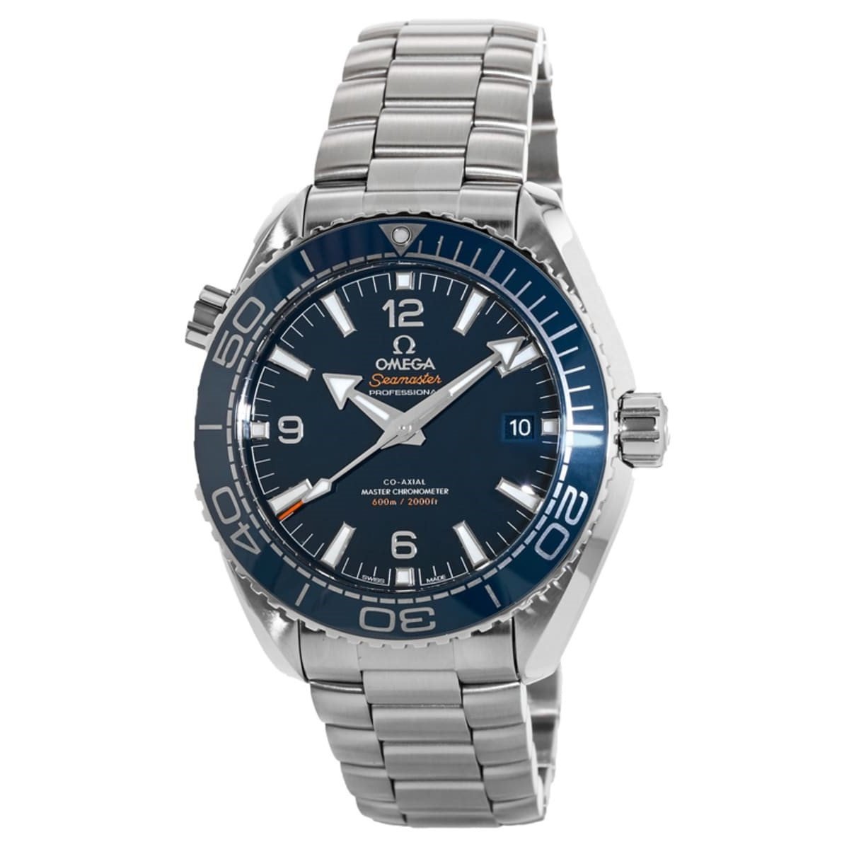 Omega Men&#39;s 215.30.44.21.03.001 Seamaster Planet Ocean Stainless Steel Watch