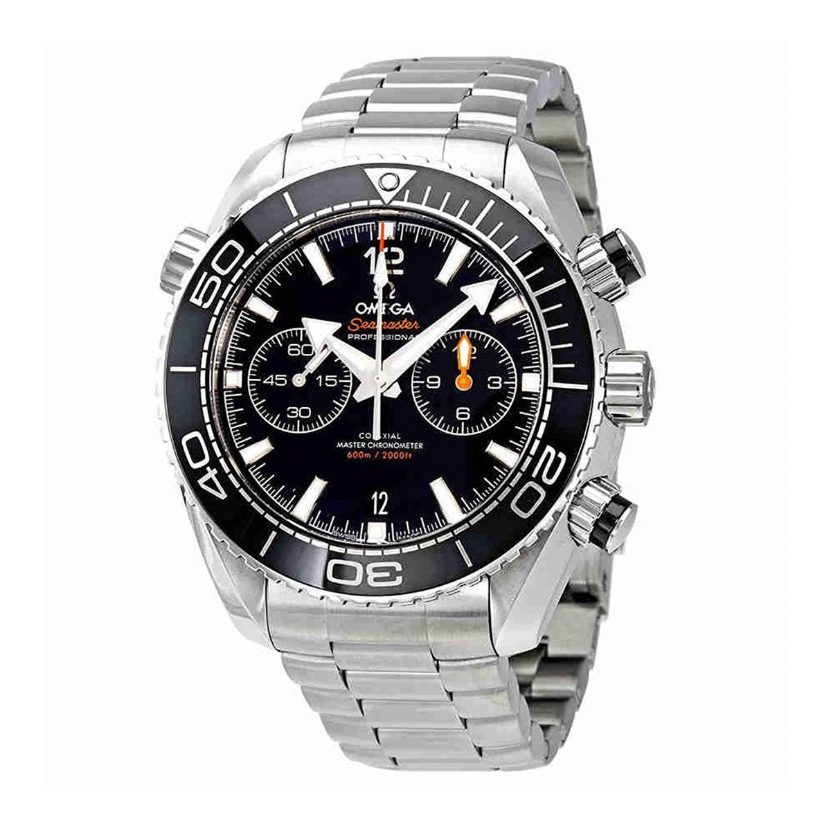 Omega Men&#39;s 215.30.46.51.01.001 Seamaster Planet Ocean Chronograph Stainless Steel Watch