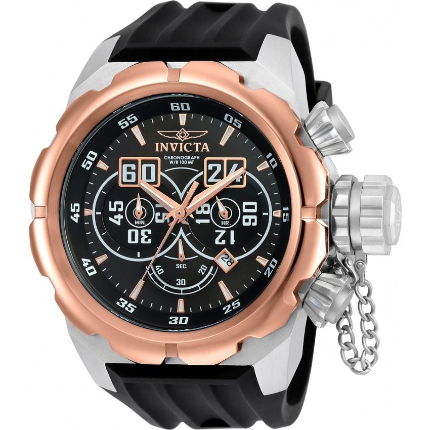 Invicta Men's 21631 Russian Diver Black Silicone Watch