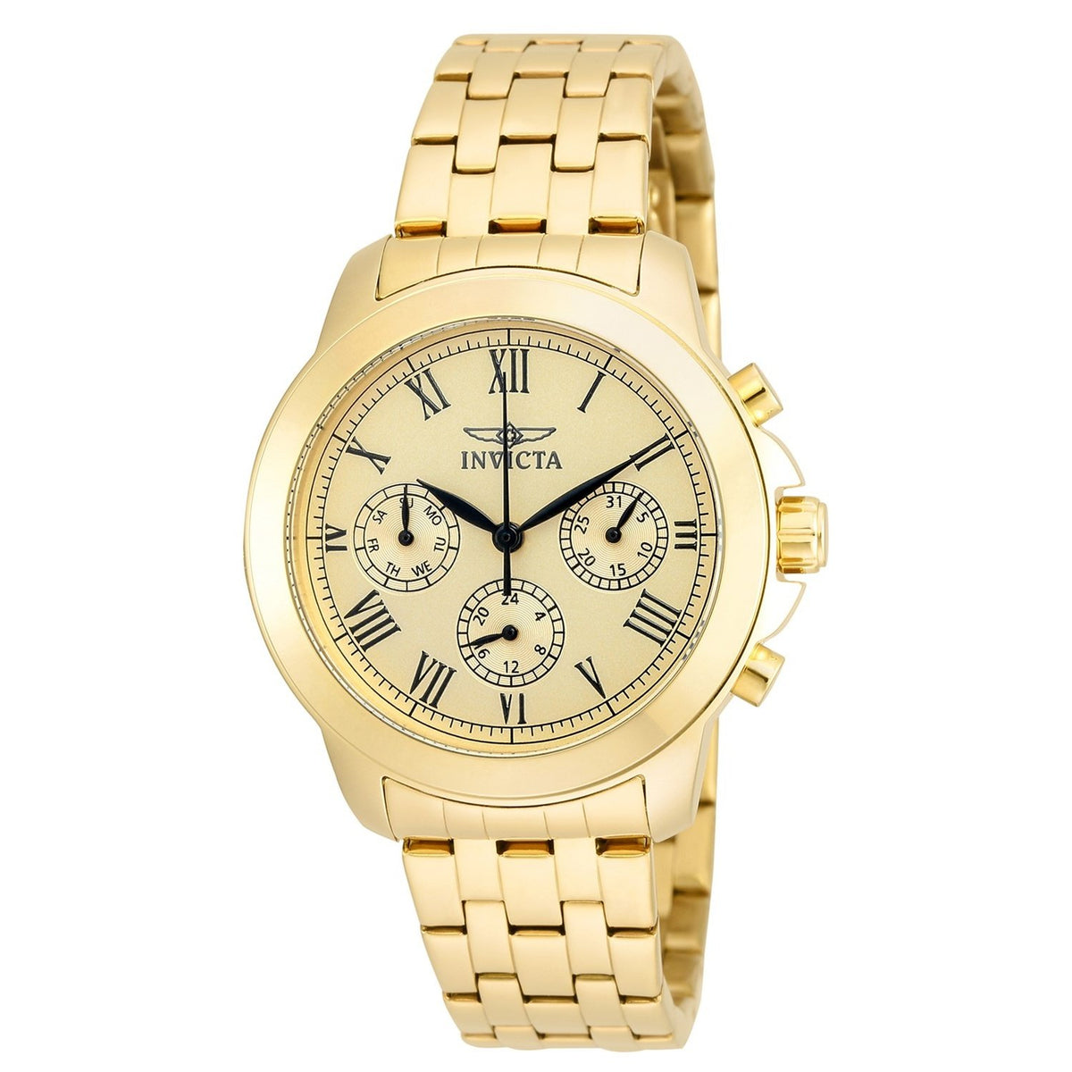 Invicta Women's 21654 Specialty Ocean Gold-Tone Stainless Steel Watch