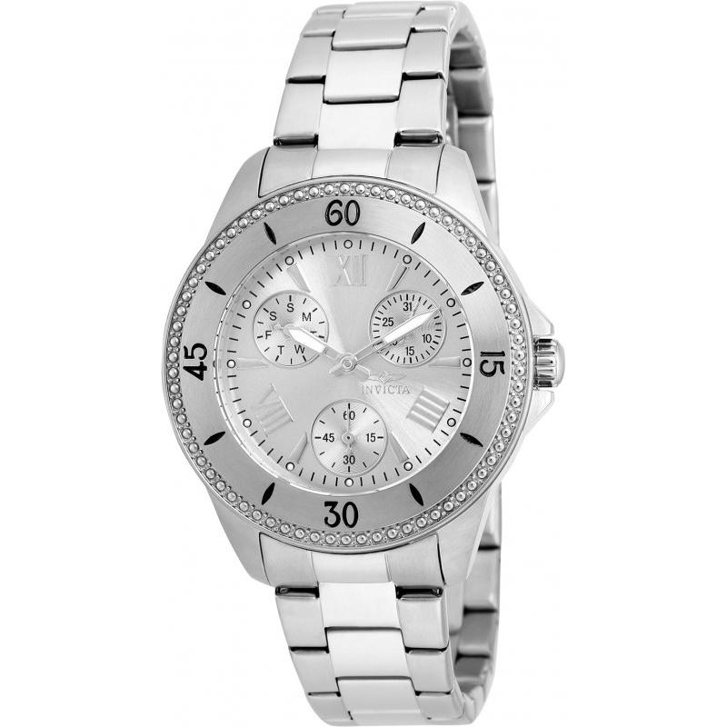 Invicta Women&#39;s 21682 Angel Chronograph Stainless Steel Watch