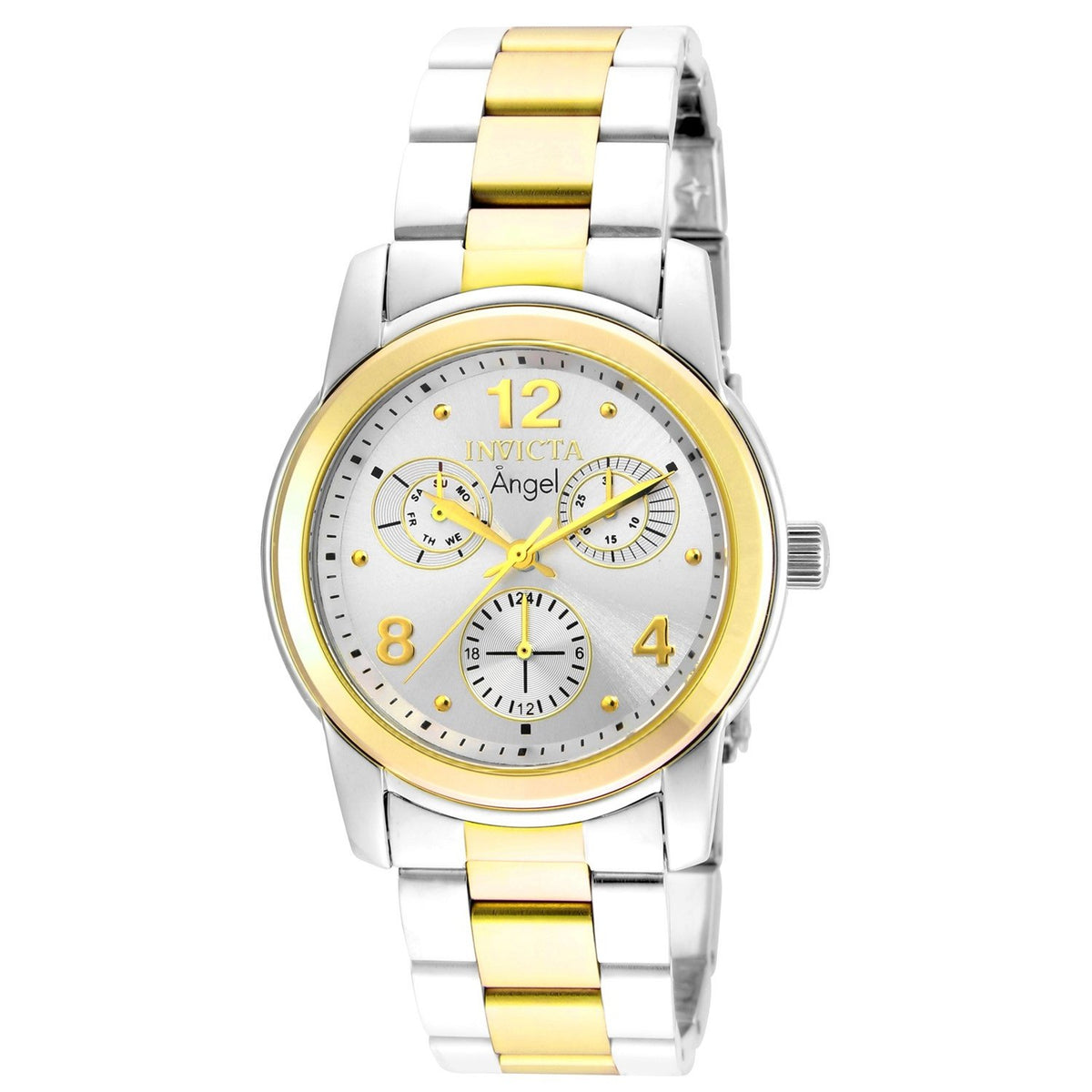 Invicta Women&#39;s 21688 Angel Gold-Tone and Silver Stainless Steel Watch